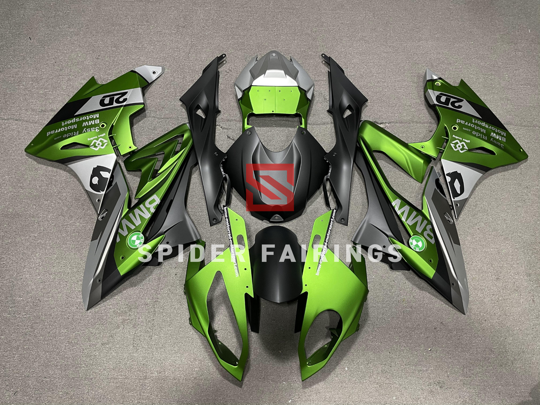 2015-2018 S1000RR Black Fairing Kit - Direct Bolt-On Replacement 2015-2018 S1000RR Black Fairing Kit - Direct Bolt-On Replacement