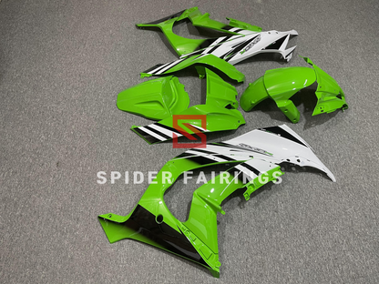 Gloss Green and White-Kawasaki ZX-10R 2011-2015