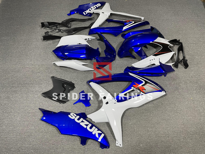 Blue,White and Black-Suzuki GSXR600-750 2008-2010