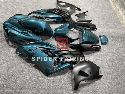 Gloss Bluish Blue-Kawasaki ZX-14R 2012-2018