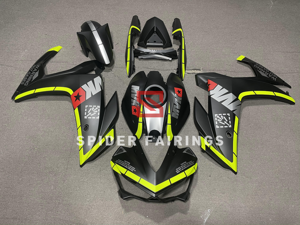 Matte Black MVK-Yamaha Y-R25/R3 2014-2018 – SpiderFairings