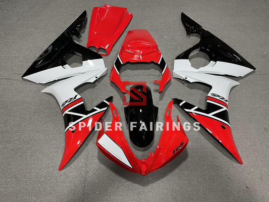 Red,White and Black-Yamaha YZF R6 2003-2004