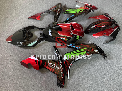 Black and Red Arcobaleno-Yamaha YZF R1 2004-2006