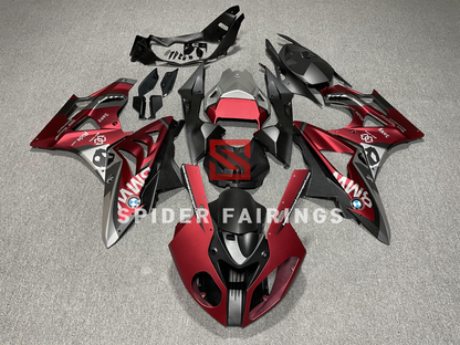 Matte Red and Black-BMW S1000RR 2009-2014