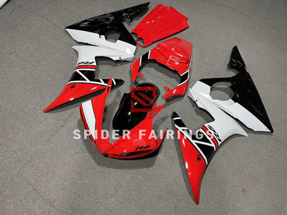 Red,White and Black-Yamaha YZF R6 2003-2004