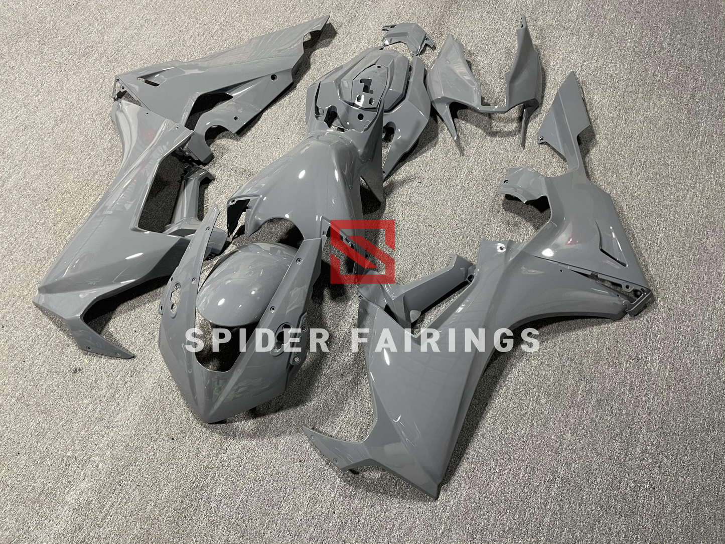 Gloss Gray-Honda CBR1000RR 17-19