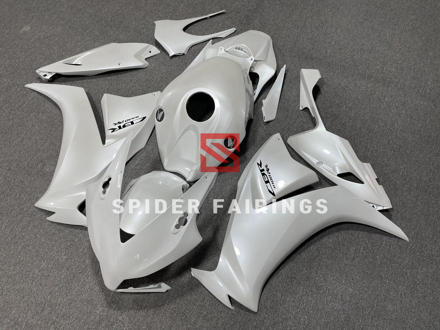 Pearl Ghost White-Honda CBR1000RR 12-16