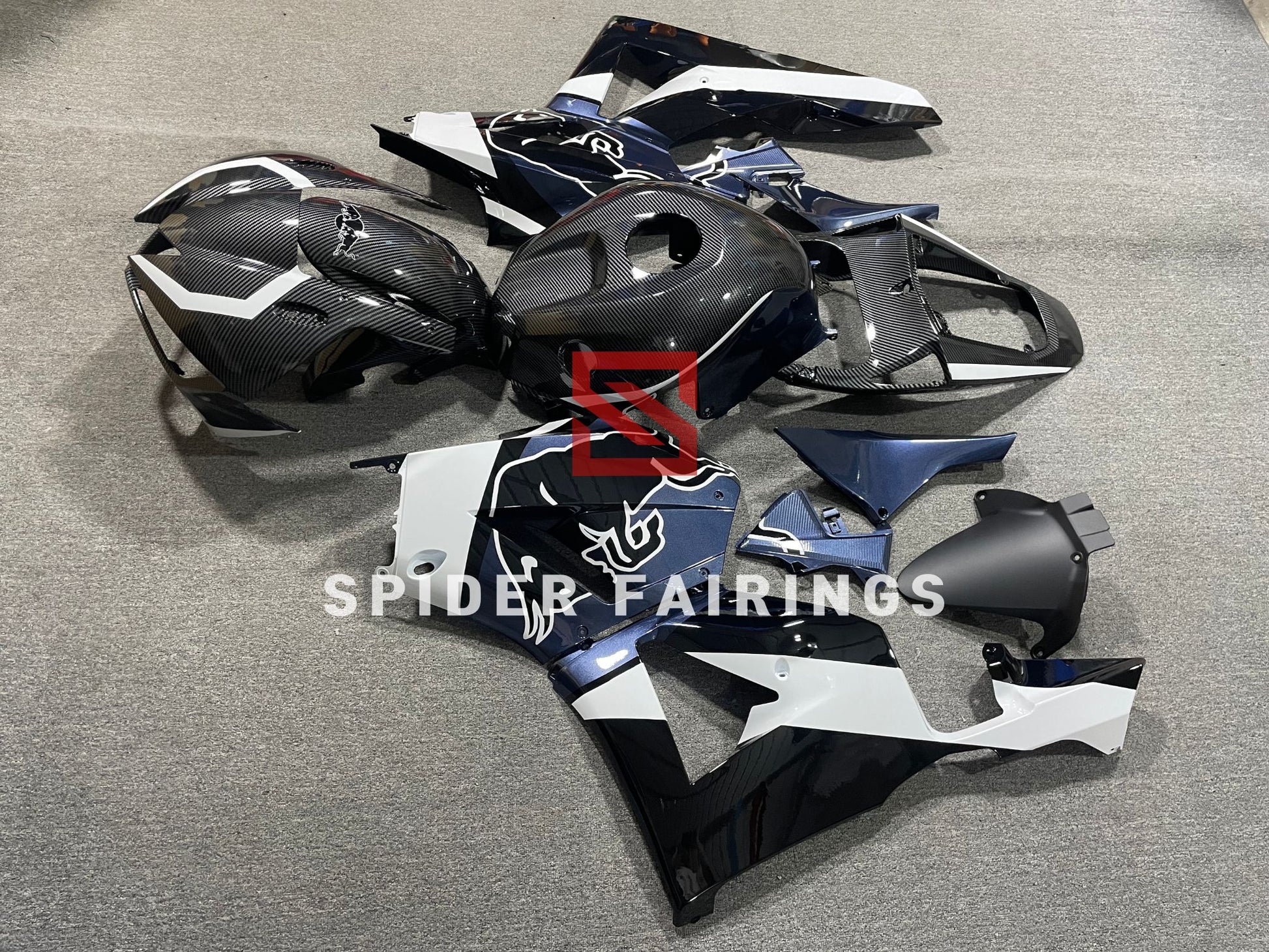 Carbon Fiber Red Bull-Honda CBR600RR 2013-2023 