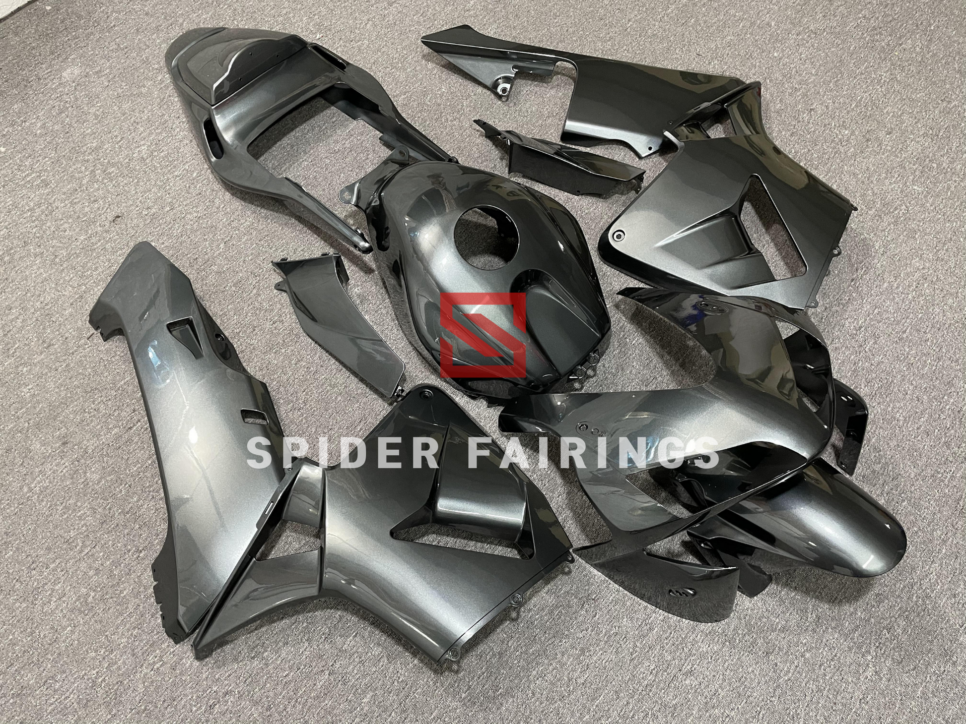 Gloss Grey-Honda CBR600RR 2003-2004