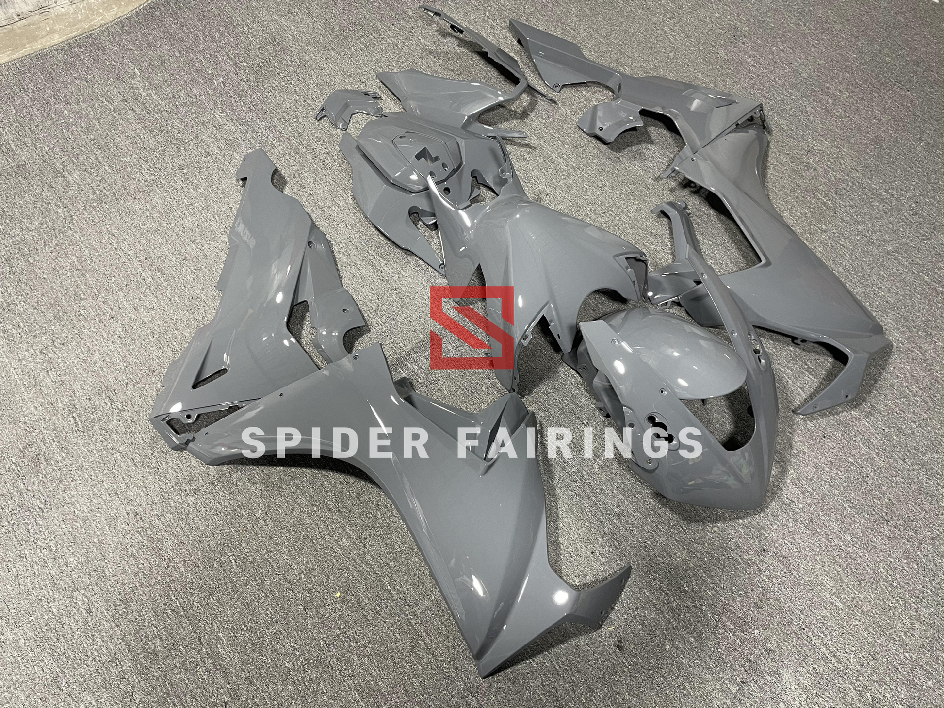 Gloss Gray-Honda CBR1000RR 17-19