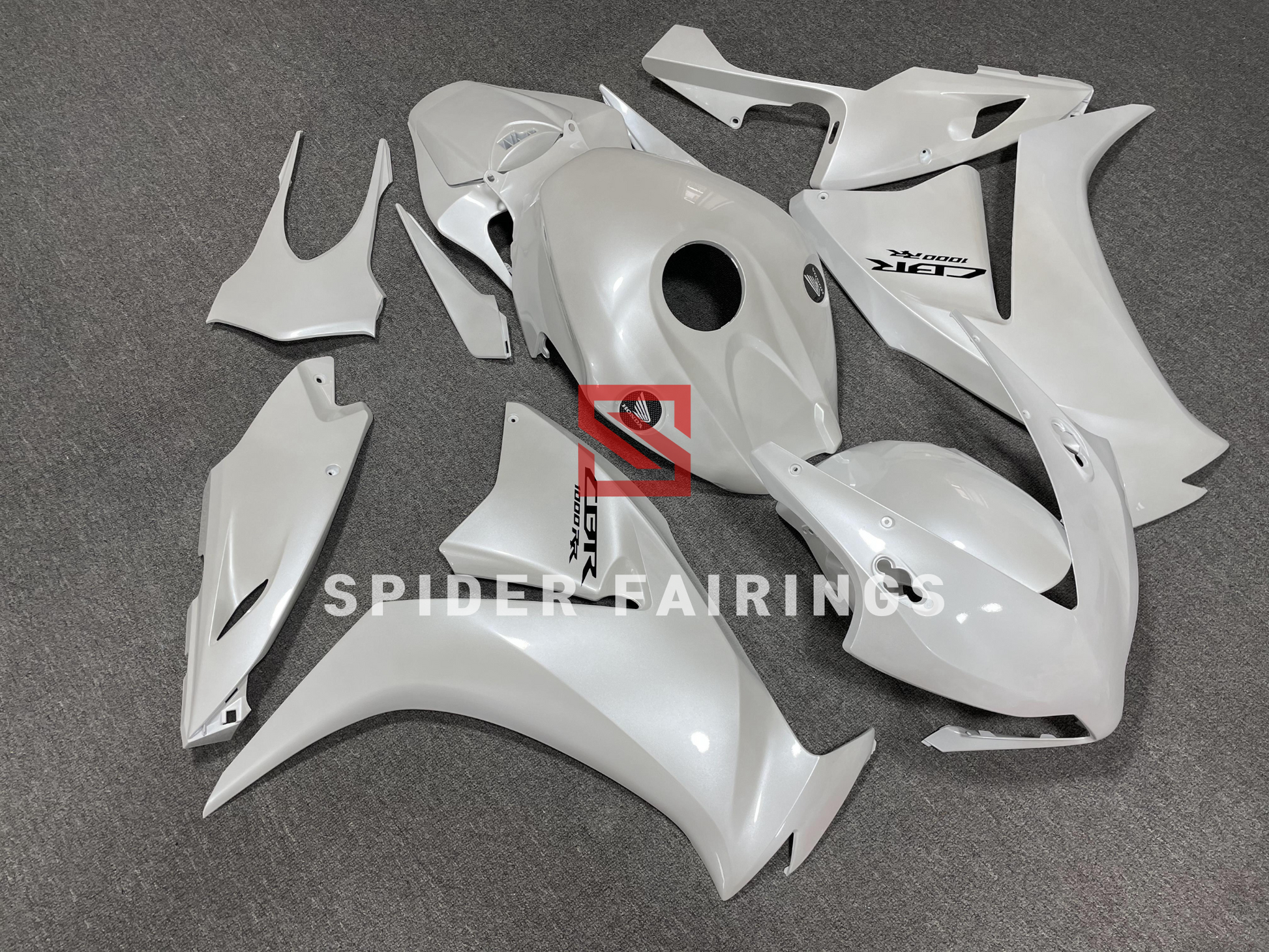 Pearl Ghost White-Honda CBR1000RR 12-16