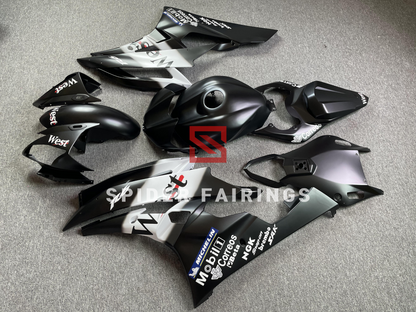 Matte West White and Black-Yamaha YZF R6 2006-2007