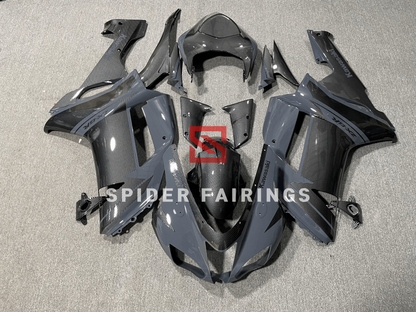 Carbon Fiber Gray-Kawasaki ZX-6R 07-08 - SpiderFairings