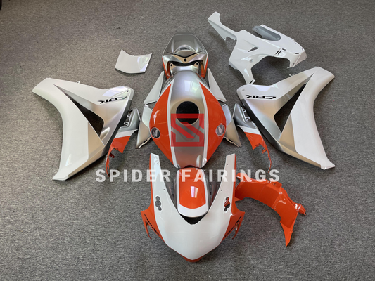 Silver and White &Orange -Honda CBR1000RR 2008-2011