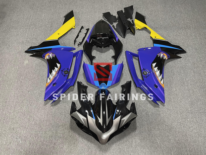 Black and Blue Shark-Yamaha YZF R1 2007-2008