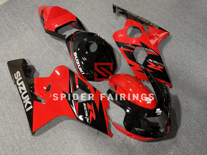 Gloss Red and Black-Suzuki GSXR600-750 2004-2005