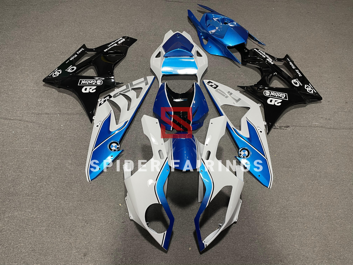 Blue,White and Black-BMW S1000RR 2009-2014