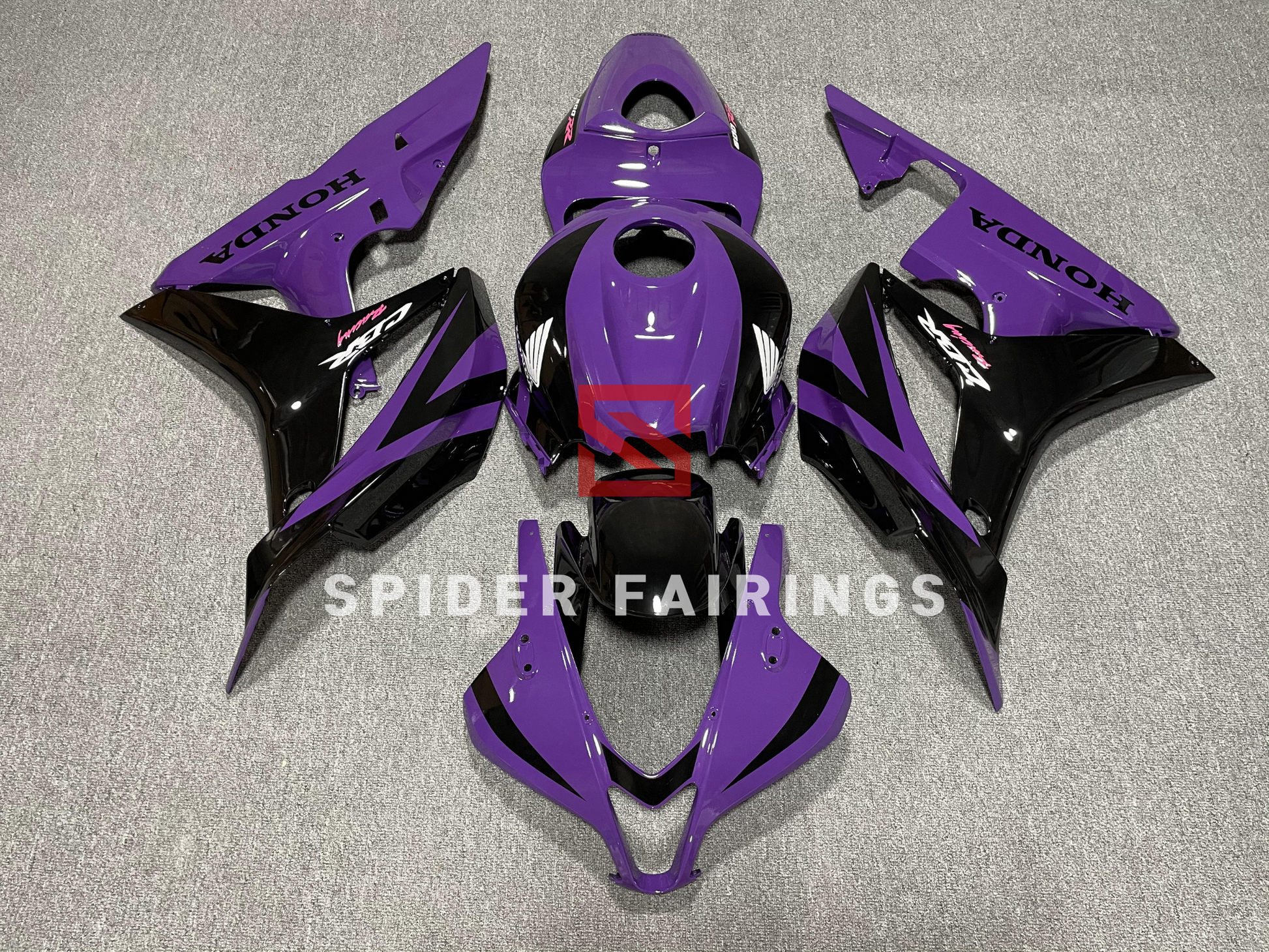 Gloss Purple&Black-Honda CBR600RR 2007-2008