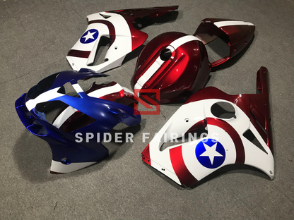 Custom Captain America's Shield-Kawasaki ZX-12R 2002-2005