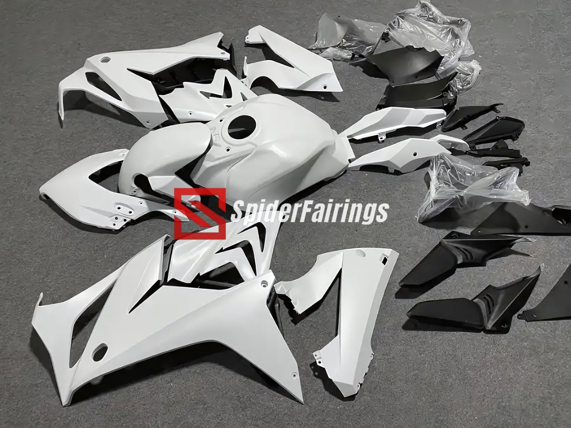 Gloss White-Honda CBR650R 2019-2023