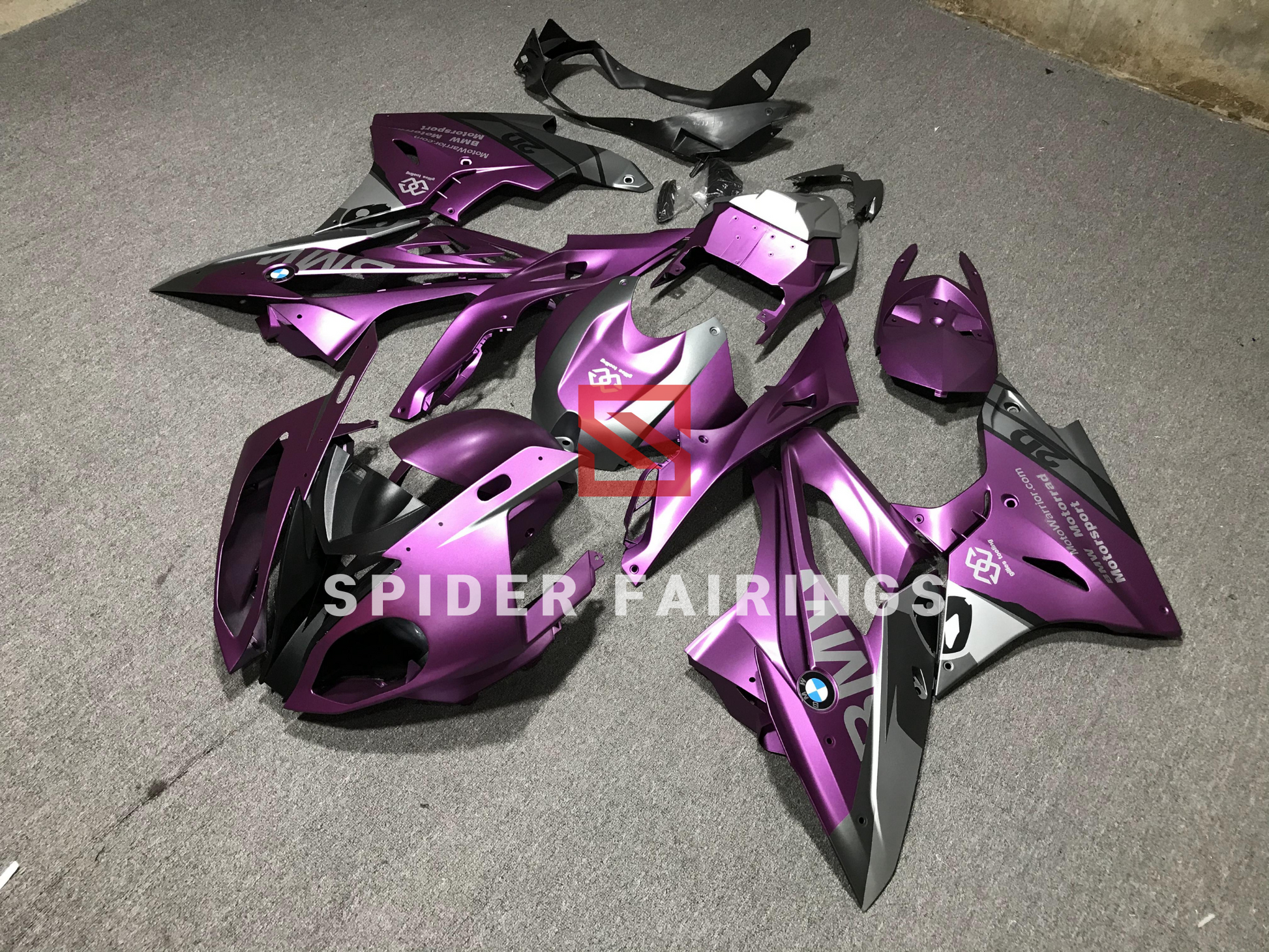 Matte Purple-BMW S1000RR 2017-2018