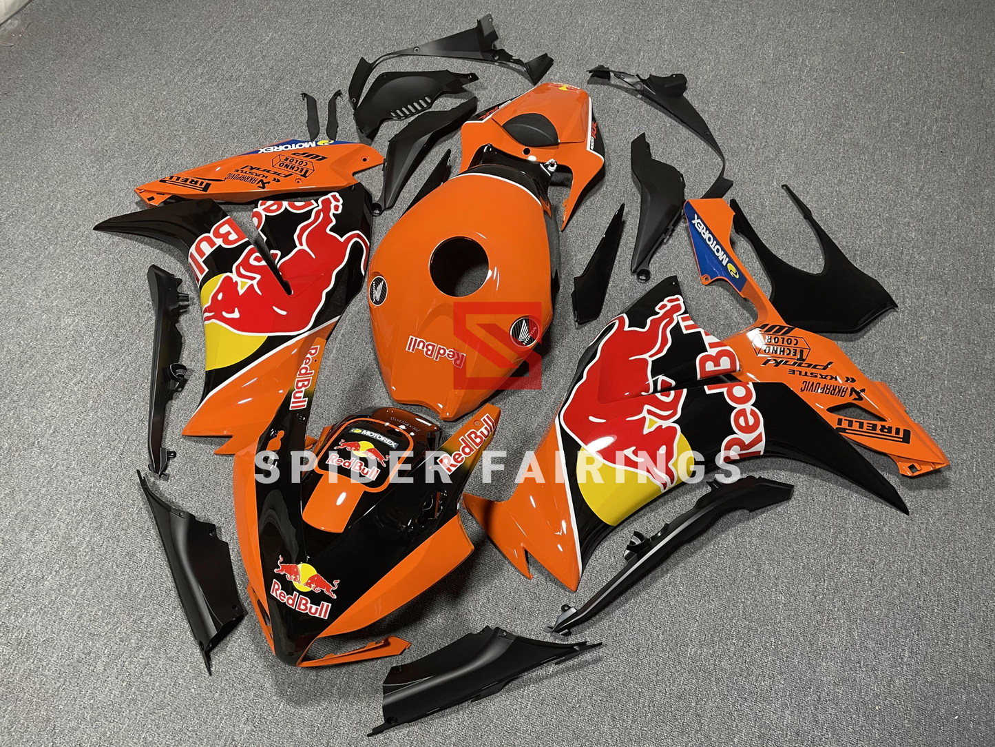 Gloss Orange and Black Red Bull-Honda CBR1000RR 12-16