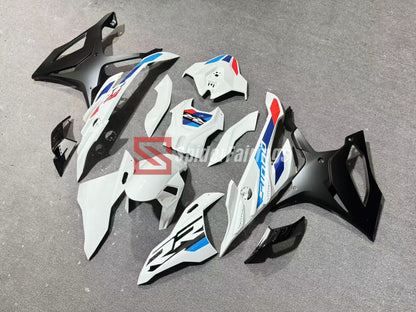 Gloss White and Black-BMW S1000RR 2023-2024