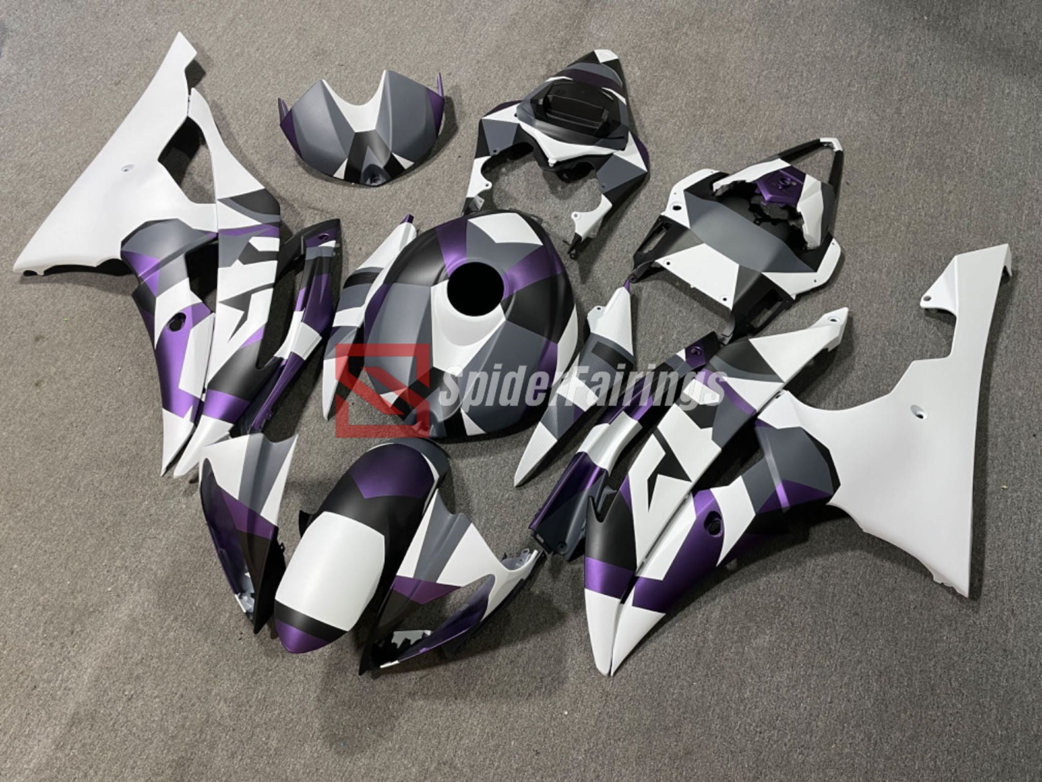 Yamaha YZF R6 Fairing Kits |Motorcycle Fairings – SpiderFairings