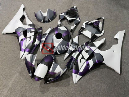 Matte White,Purple,Grey Camo-Yamaha YZF R6 2008-2016 