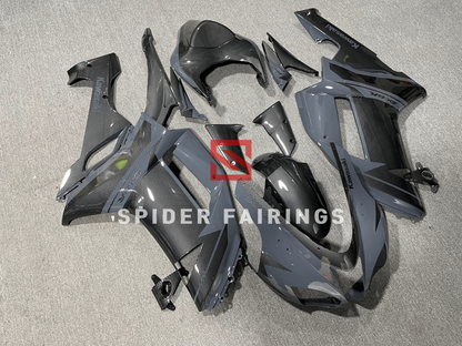 Carbon Fiber Gray-Kawasaki ZX-6R 07-08 - SpiderFairings