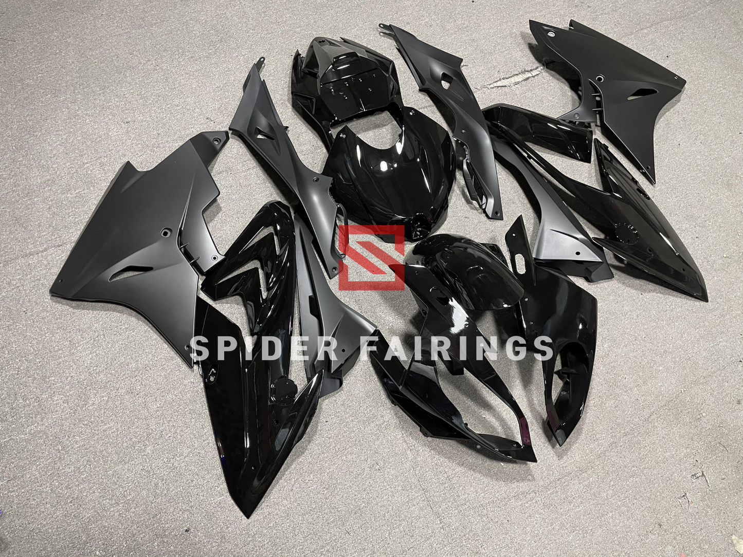 Gloss and Matte Black-BMW S1000RR 2017-2018