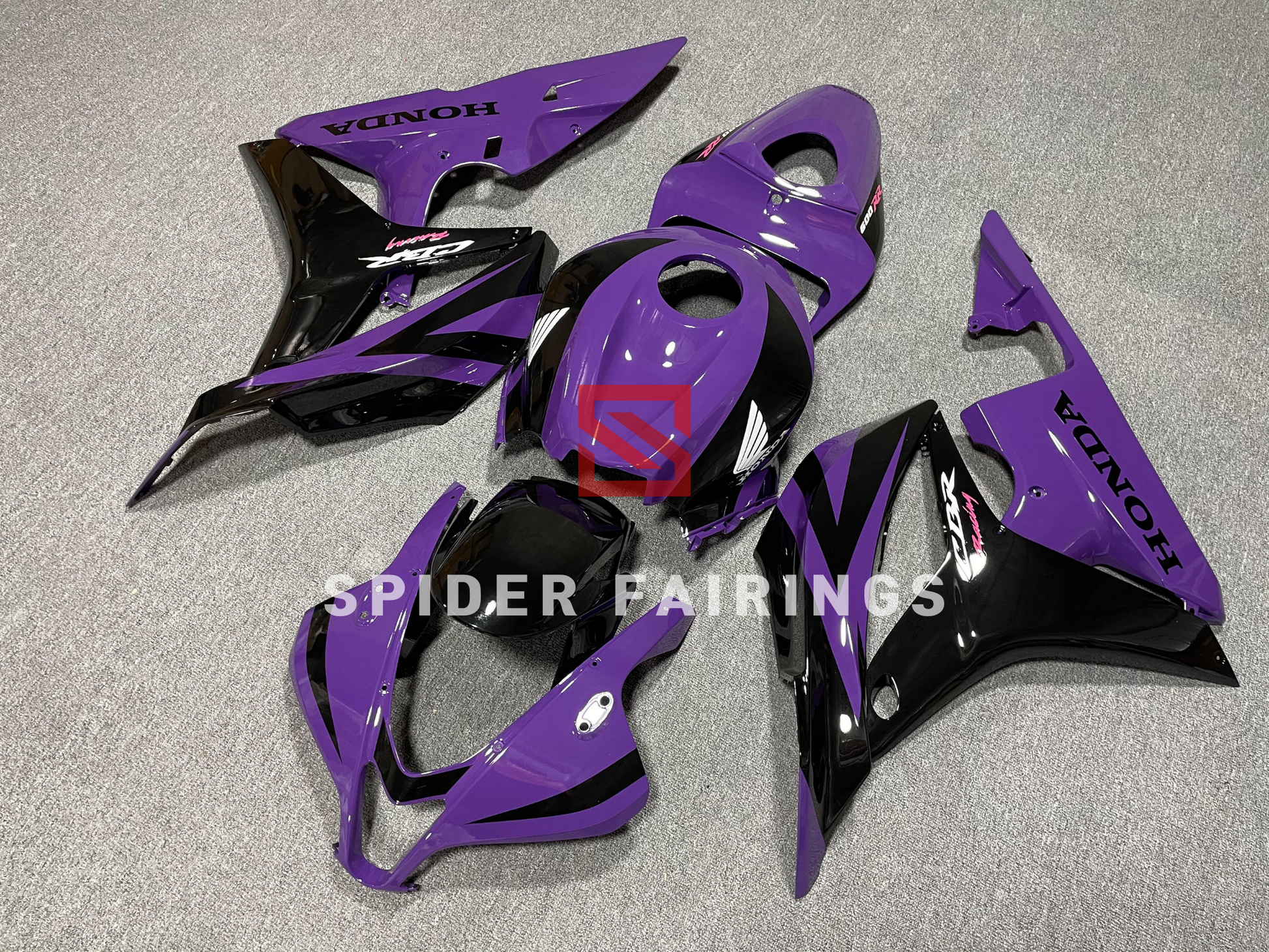 Gloss Purple&Black-Honda CBR600RR 2007-2008