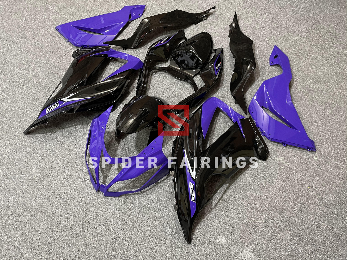 Gloss Purple&Black-Kawasaki ZX-6R 2013-2018