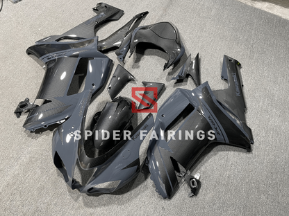 Carbon Fiber Gray-Kawasaki ZX-6R 07-08 - SpiderFairings