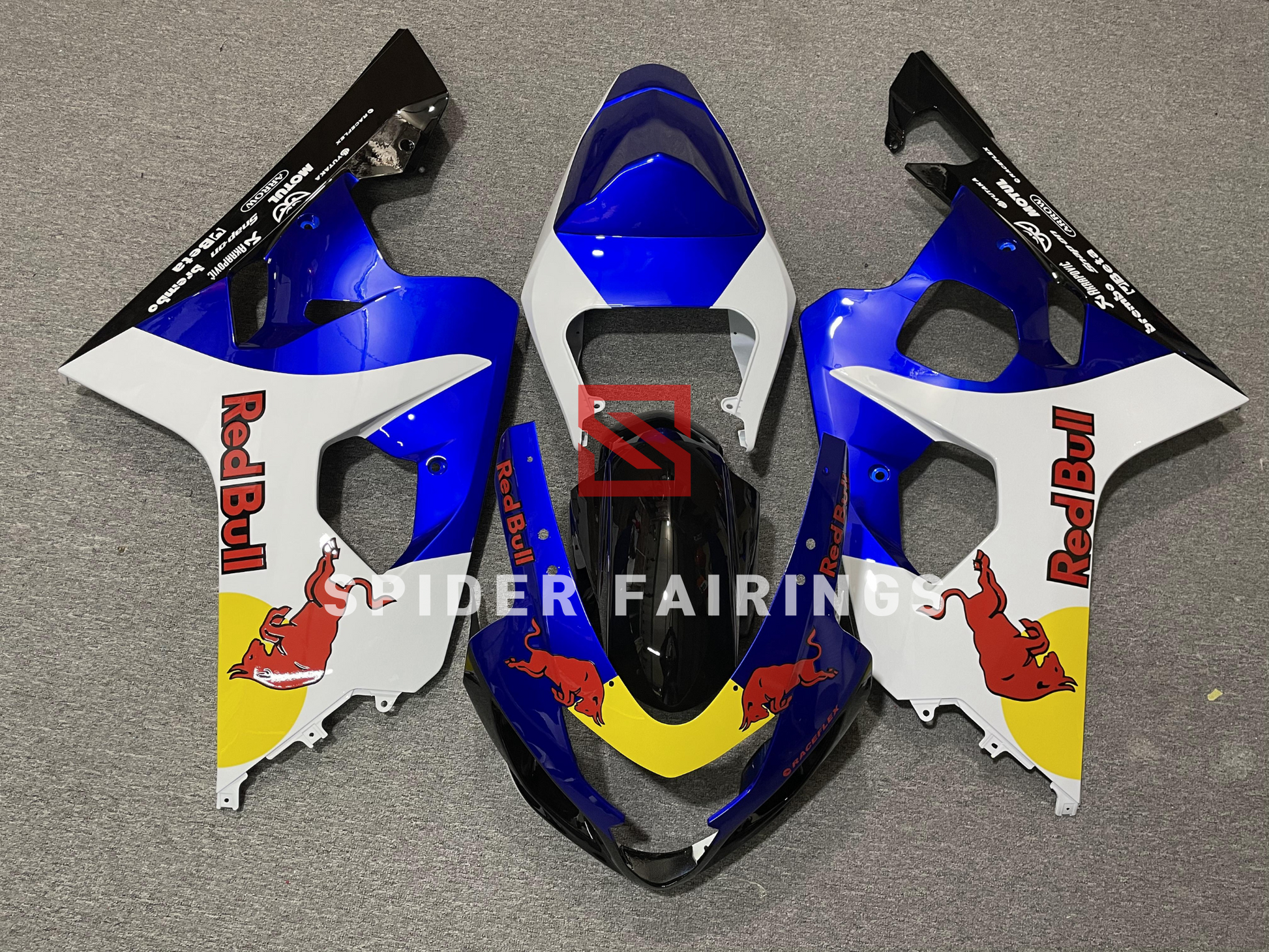 Bull for Blue and White-Suzuki GSXR600-750 2004-2005