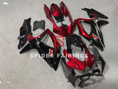 Gloss Red and Black-Suzuki GSXR600-750 2008-2010