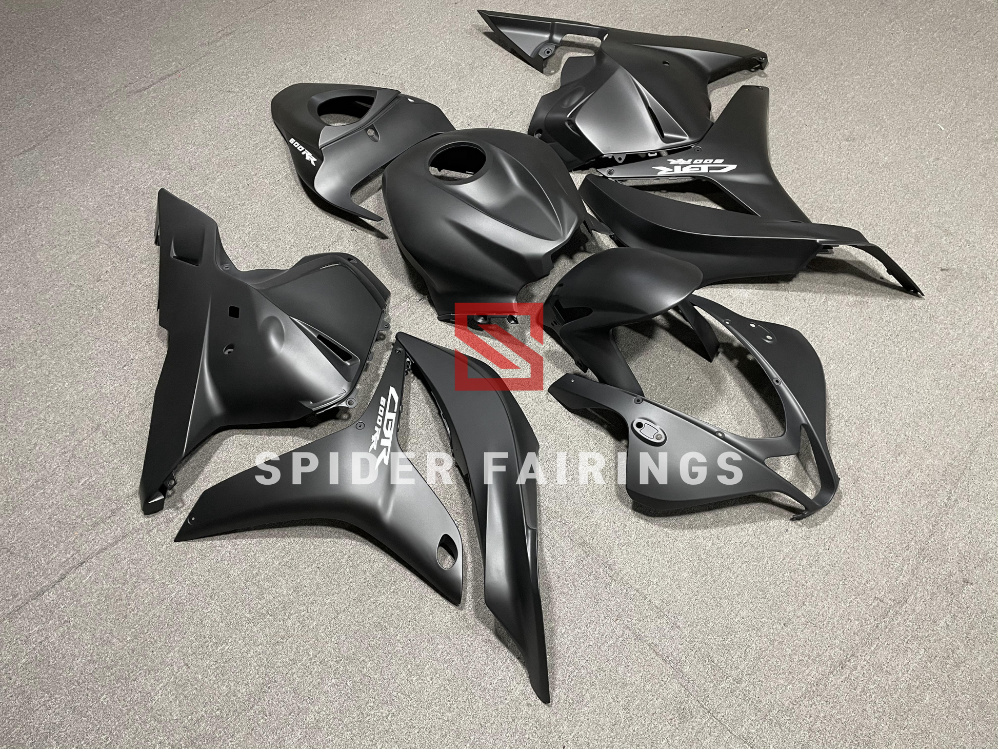 Matte Pure Black-Honda CBR600RR 2009-2012