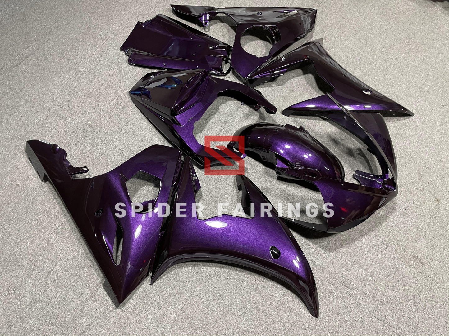 Pearl Purple-Yamaha YZF R6 2003-2004