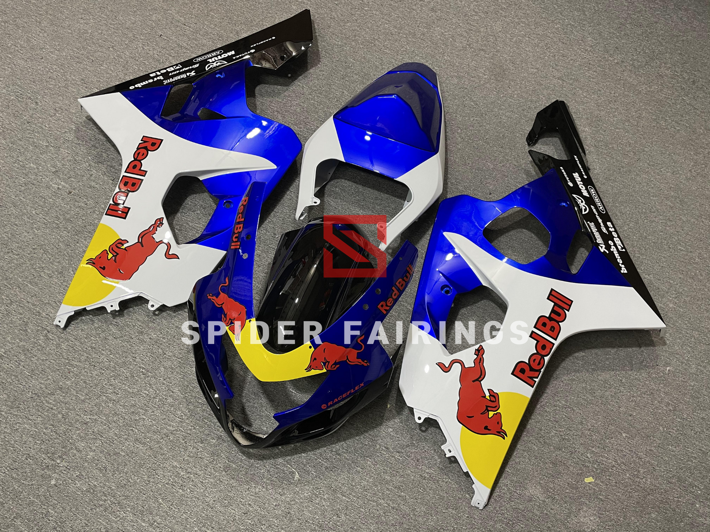 Bull for Blue and White-Suzuki GSXR600-750 2004-2005