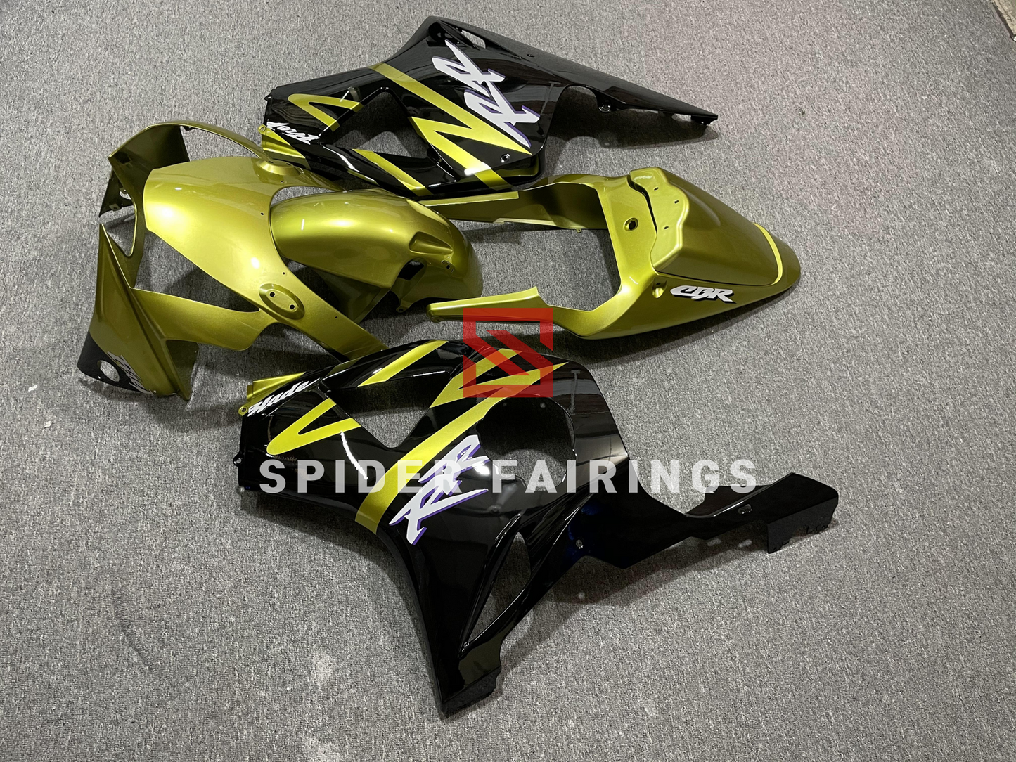 Gloss Golden&Black-Honda CBR954RR 2002-2003