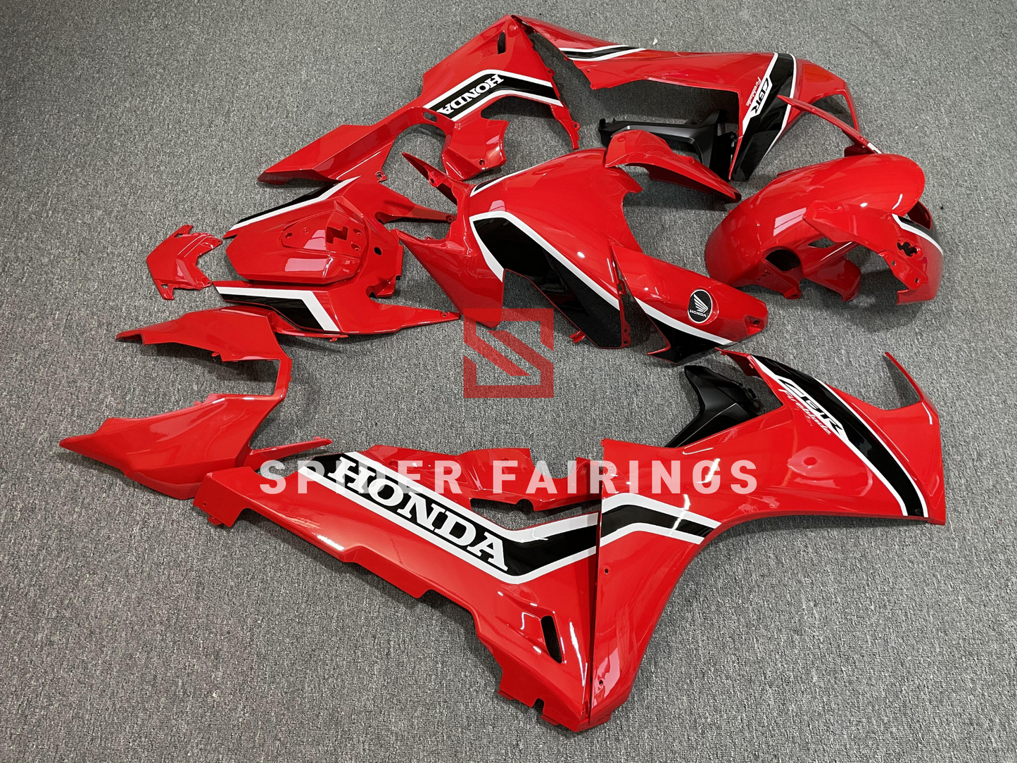 Gloss Red-Honda CBR1000RR 17-19