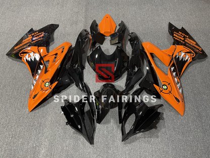 Black and Orange Shark-BMW S1000RR 2017-2018