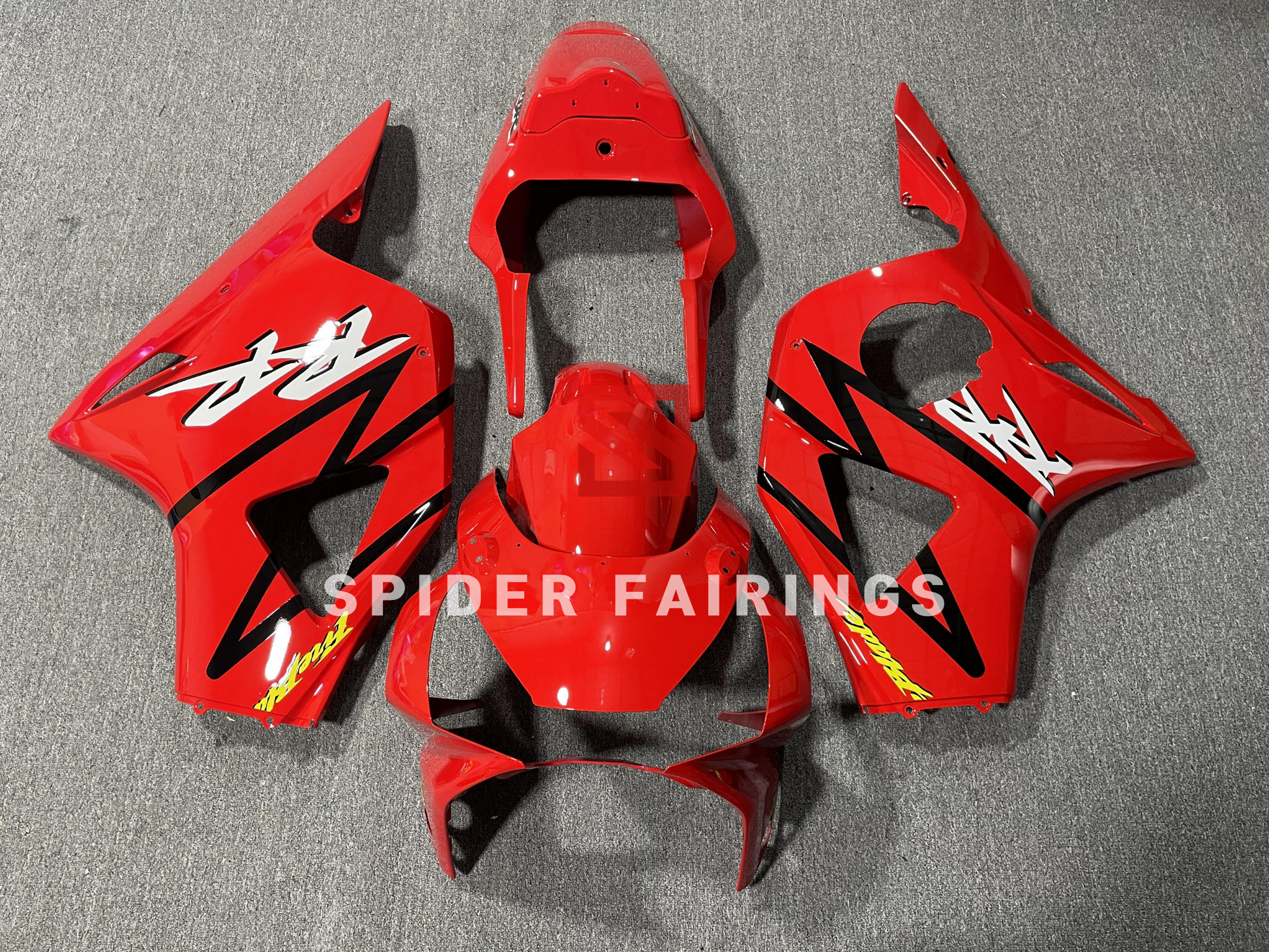 Gloss Red-Honda CBR954RR 2002-2003