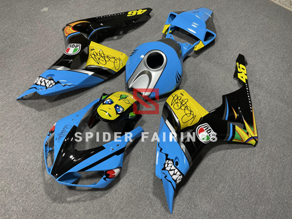 Gloss Sky Blue Shark-Honda CBR1000RR 2006-2007