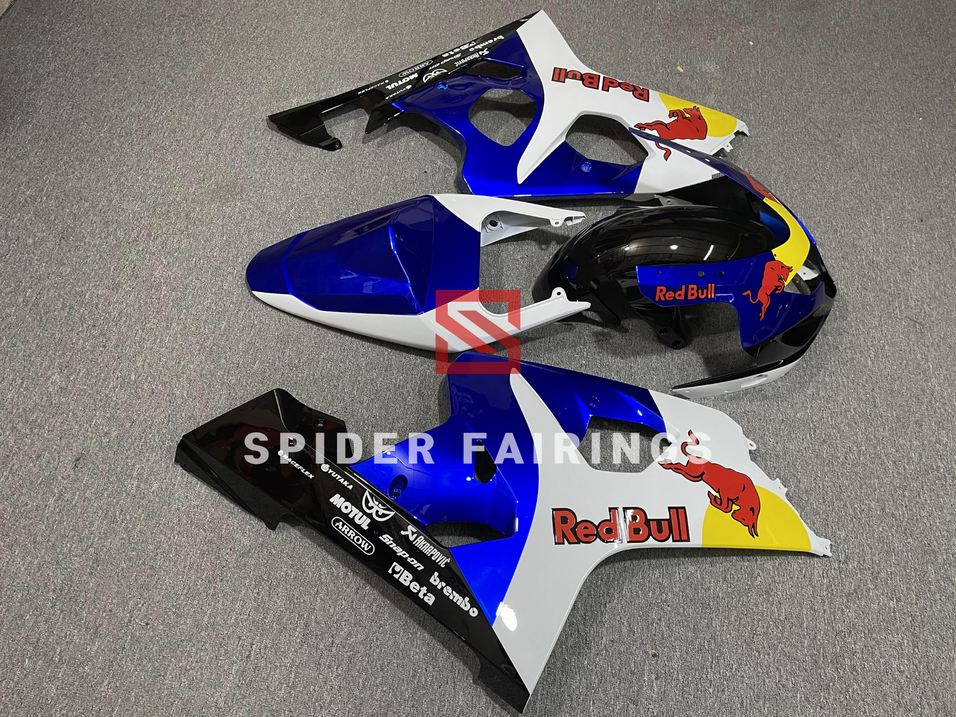 Bull for Blue and White-Suzuki GSXR600-750 2004-2005