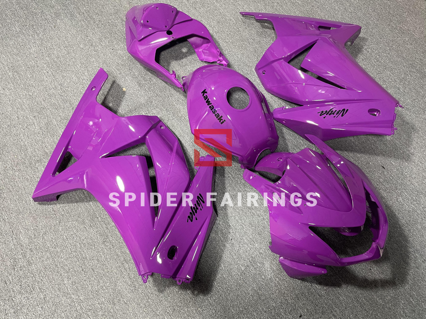 Gloss Purple-Kawasaki EX250 2008-2012