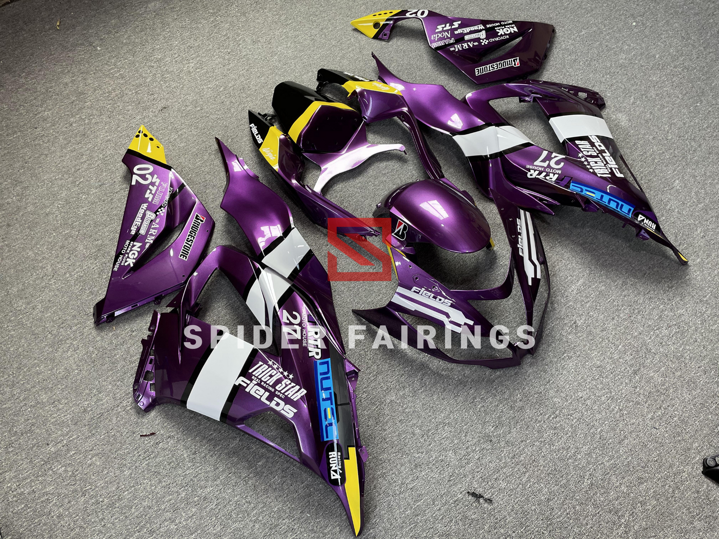 Gloss Purple-Kawasaki ZX-6R 2013-2018