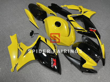 Gloss Yellow and Black-Suzuki GSXR600-750 2006-2007