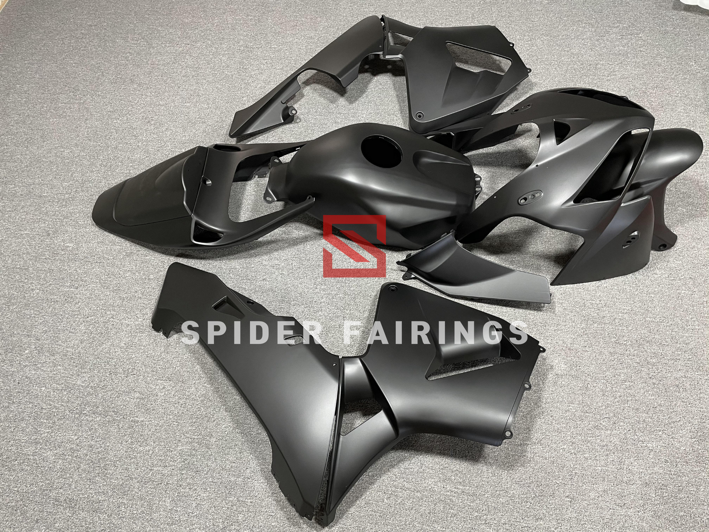 Matte Black-Honda CBR600RR 2005-2006