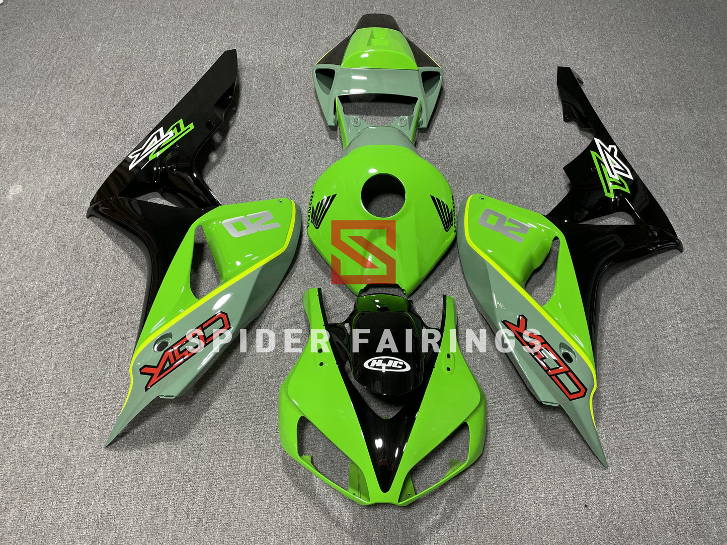 Gloss Green&Black-Honda CBR1000RR 2006-2007